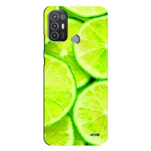 Чохли з фруктами для TECNO Pop 6 Pro (BE8) (VPrint) (Лайм)