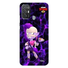 Чехлы Brawl Stars для TECNO Pop 6 Pro (BE8) (AlphaPrint) – Емз Бравл Старс