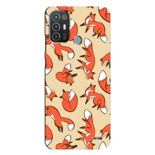 Чохли з картинкою Лисичка для TECNO Pop 6 Pro (BE8) (VPrint) (Лисички)