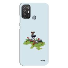 Чохли з картинкою собаки Патрон для TECNO Pop 6 Pro (BE8) (AlphaPrint) (Сапер Пес)