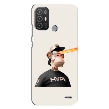 Чохли з Мавпами NFT для TECNO Pop 6 Pro (BE8) (AlphaPrint) (мавпа NFT в окулярах)