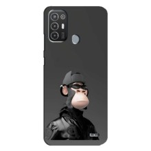 Чохли з Мавпами NFT для TECNO Pop 6 Pro (BE8) (AlphaPrint) (стильна мавпа NFT)