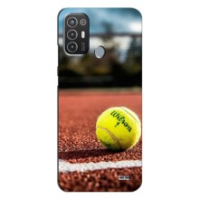 Чехлы с принтом Спортивная тематика для TECNO Pop 6 Pro (BE8) – Теннисный корт