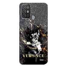 Чехлы VERSACE для Техно Поп 6 Про (PREMIUMPrint) – AlphaPrint-ген.