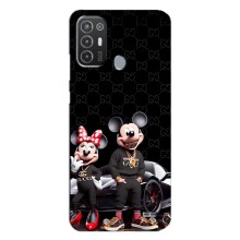 Чехол Disney Mouse TECNO Pop 6 Pro (BE8) (PREMIUMPrint) – Семья Маусов