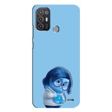 Чехол Головоломка для TECNO Pop 6 Pro (BE8) - (AlphaPrint) – Печаль