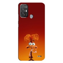 Чехол Головоломка для TECNO Pop 6 Pro (BE8) - (AlphaPrint) – Тревожность