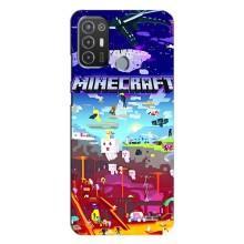 Чохол майнкрафт для TECNO Pop 6 Pro (BE8) – MINECRAFT