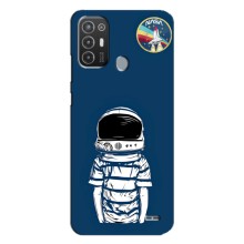 Чохол NASA для TECNO Pop 6 Pro (BE8) (AlphaPrint) (Хлопчик в шоломі)