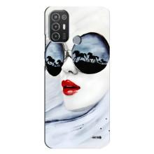 Чохол з картинкою Модні Дівчата TECNO Pop 6 Pro (BE8) (Любителька коней)