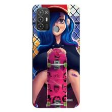 Чохол з картинкою Модні Дівчата TECNO Pop 6 Pro (BE8) (Модна Дівчинка)