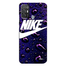 Чохол для TECNO Pop 6 Pro (BE8) - з принтом Найк (AlphaPrint) (Найк принт)
