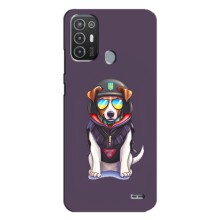 Чохол з принтом Песика Патрон для TECNO Pop 6 Pro (BE8) (Модний Патрон)