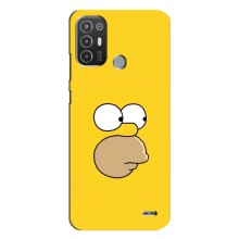 Чjхол з Сімпсонами для TECNO Pop 6 Pro (BE8) (VPrint) (Гомер)