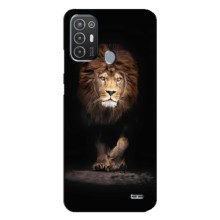 Чохол з картинкою ЛЕВ для TECNO Pop 6 Pro (BE8) (VPrint) (Лев)