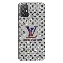 Чехол Стиль Louis Vuitton на TECNO Pop 6 Pro (BE8) (Яркий LV)