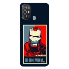 Чохол Супергерой Залізна Людина на TECNO Pop 6 Pro (BE8) – Art Iron man