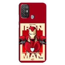 Чохол Супергерой Залізна Людина на TECNO Pop 6 Pro (BE8) – Iron man