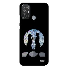 Чохли Венсдей на TECNO Pop 6 Pro (BE8) Уенсдей (AlphaPrint) (кімната Венздей)