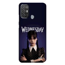 Чохли Венсдей на TECNO Pop 6 Pro (BE8) Уенсдей (AlphaPrint) (Wednesday)