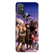 Чехол дракон Беззубик для TECNO Pop 6 Pro (BE8) – Герои дракона