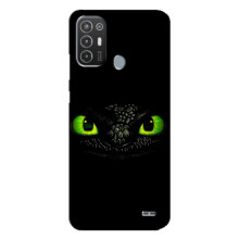 Чехол дракон Беззубик для TECNO Pop 6 Pro (BE8) – Глаза Беззубика