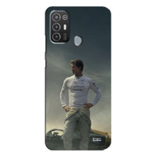Чехол фильм Формула 1 для TECNO Pop 6 Pro (BE8) – Бред Питт