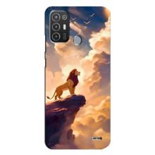 Чехол Король лев на Техно Поп 6 Про – Симба