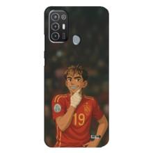 Чехол с футболистом Ламин Ямаль TECNO Pop 6 Pro (BE8) – Ямаль аниме