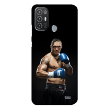 Чехол с картинкой Александр Усик для TECNO Pop 6 Pro (BE8) – Боксер Усик