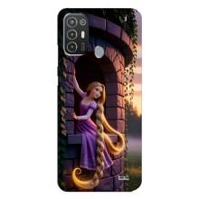 Чохол Рапунцель для TECNO Pop 6 Pro (BE8) (Рапунцель на вежі)