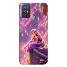 Чохол Рапунцель для TECNO Pop 6 Pro (BE8) (Рапунцель в замку)