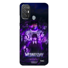 Чехол с дизайном Венздей 2 на TECNO Pop 6 Pro (BE8)