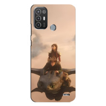 Чохол як приборкати дракона на TECNO Pop 6 Pro (BE8) (Фільм дракон)