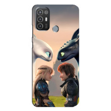 Чохол як приборкати дракона на TECNO Pop 6 Pro (BE8) (Гикавка і Астраід)