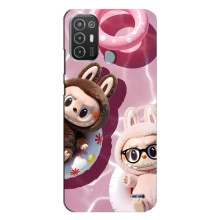 Чохол з Лабубу на TECNO Pop 6 Pro (BE8) (Іграшка Лабубу)