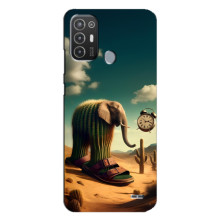 Чехол с мемами тралалело тралала для TECNO Pop 6 Pro (BE8) – Лирили ларила