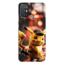Чохол з Пікачу на TECNO Pop 6 Pro (BE8) (Милий Пікачу)