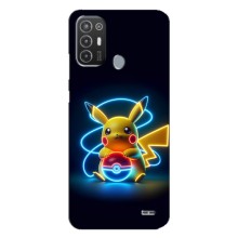 Чохол з Пікачу на TECNO Pop 6 Pro (BE8) (Покемон)