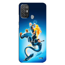 Чехол с принтом Фантастическая четверка для TECNO Pop 6 Pro (BE8) – Фантастическая четверка