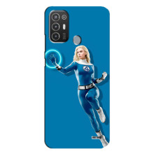 Чехол с принтом Фантастическая четверка для TECNO Pop 6 Pro (BE8)