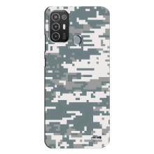 Камуфляжний Чохол для Техно Поп 6 про – Камуфляжний Хакі