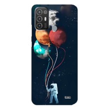 Космічні Чохли для ТЕСNО Рop 6 Рro (BE8) (VPrint) (Планети кульки)
