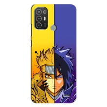 Купить Чехлы на телефон с принтом Anime для Техно Поп 6 про – Naruto Vs Sasuke