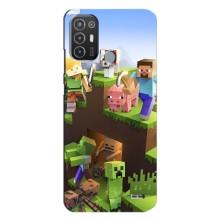 Чохли для TECNO Pop 6 Pro (BE8) (Персонажі МайнКрафт) (Майн-крафт)