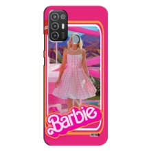 Силиконовый Чехол Барби Фильм на TECNO Pop 6 Pro (BE8) (Барби Марго)