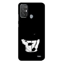 Силиконовый Чехол на TECNO Pop 6 Pro (BE8) с картинкой Nike (Nike стиль)