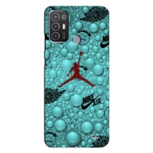 Силиконовый Чехол Nike Air Jordan на Техно Поп 6 про (Джордан Найк)