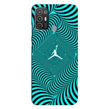 Силиконовый Чехол Nike Air Jordan на Техно Поп 6 про (Jordan)