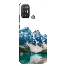 Силіконовий чохол з КАРТИНКАМИ літо для TECNO Pop 6 Pro (BE8) (AlphaPrint) (Гори)